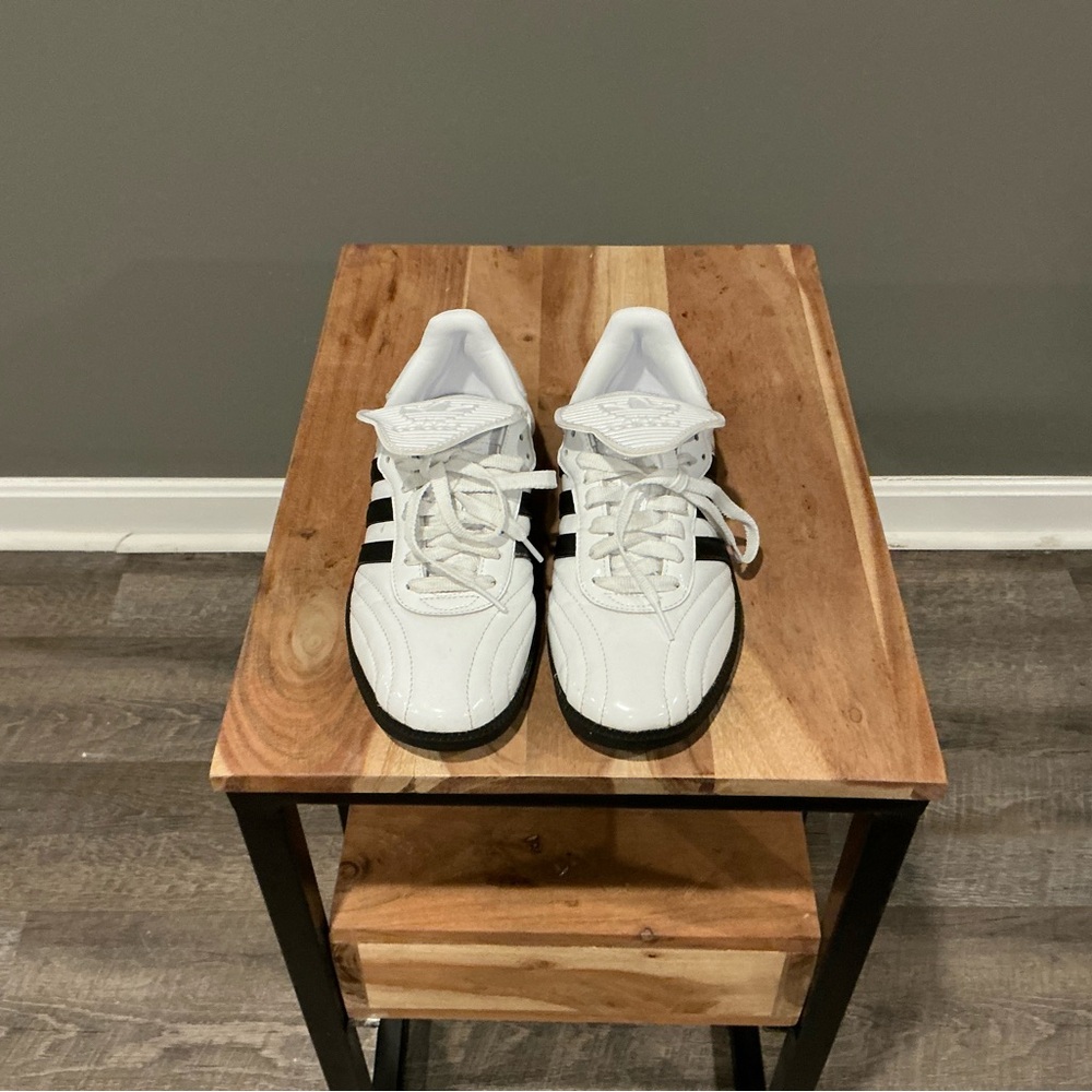 Adidas White and Black Classic Sneakers